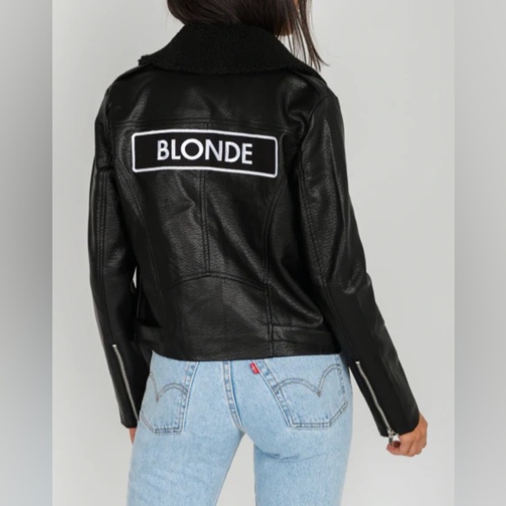 Woman’s Leather Moto jacket